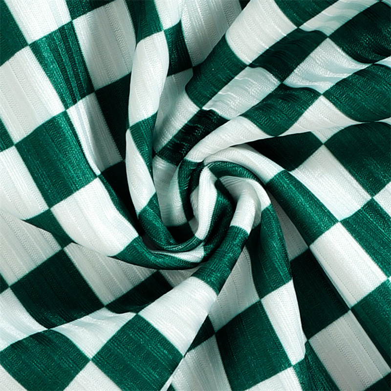 Baby Checkered Hooded Sweatshirt Set