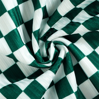 Baby Checkered Hooded Sweatshirt Set