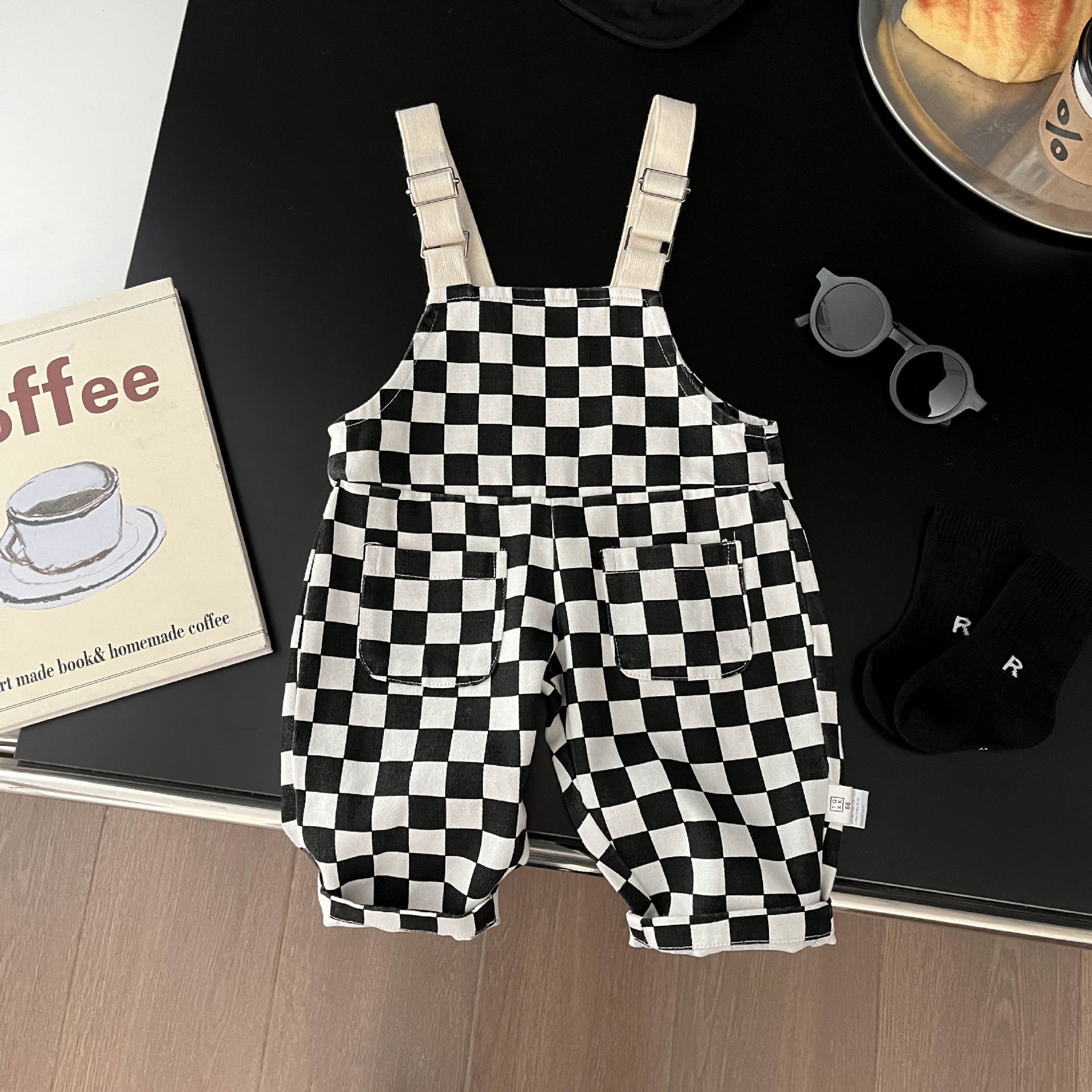 Baby Checkered Romper