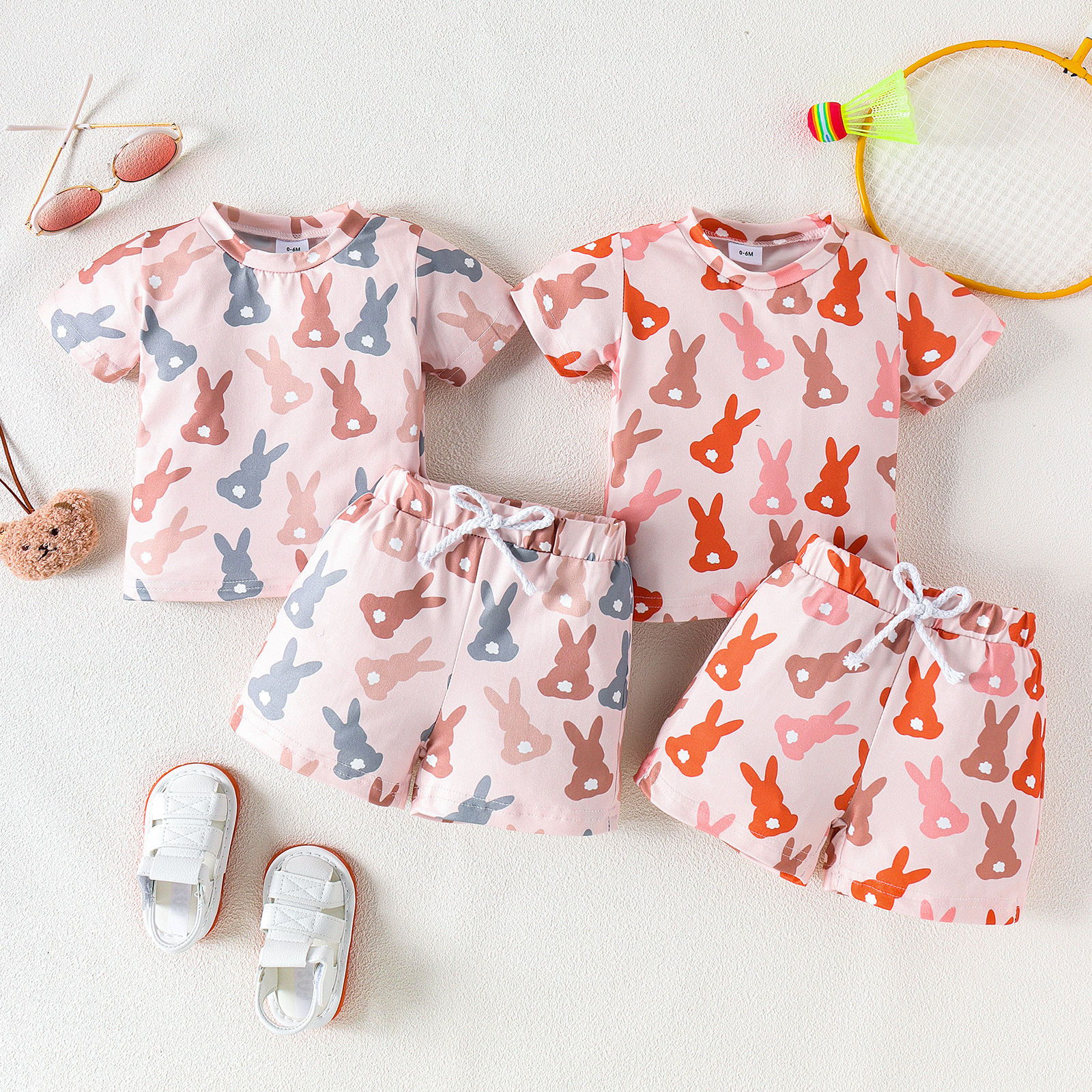 Baby Bunny Print Set