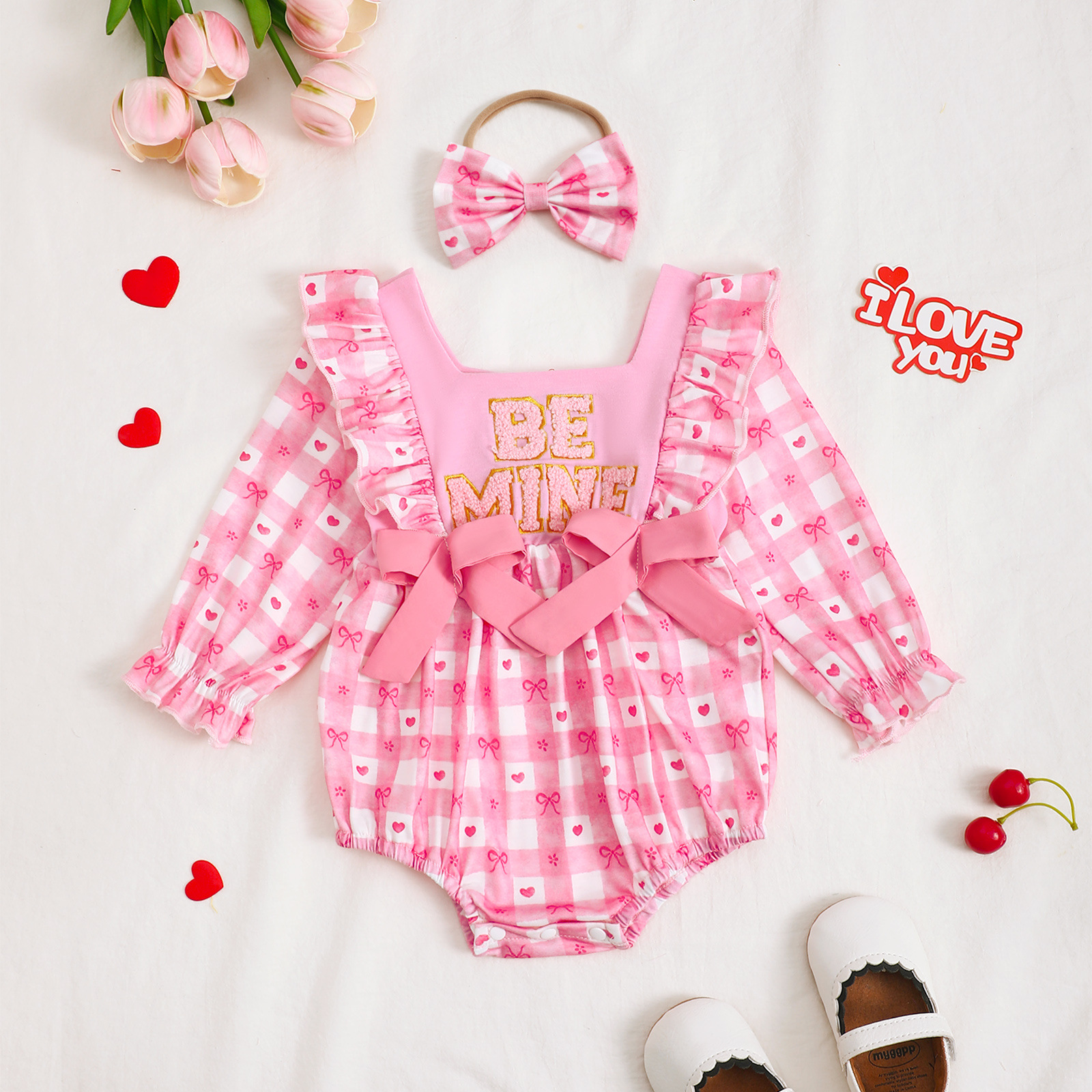 Baby Girl Valentine's Day Outfit