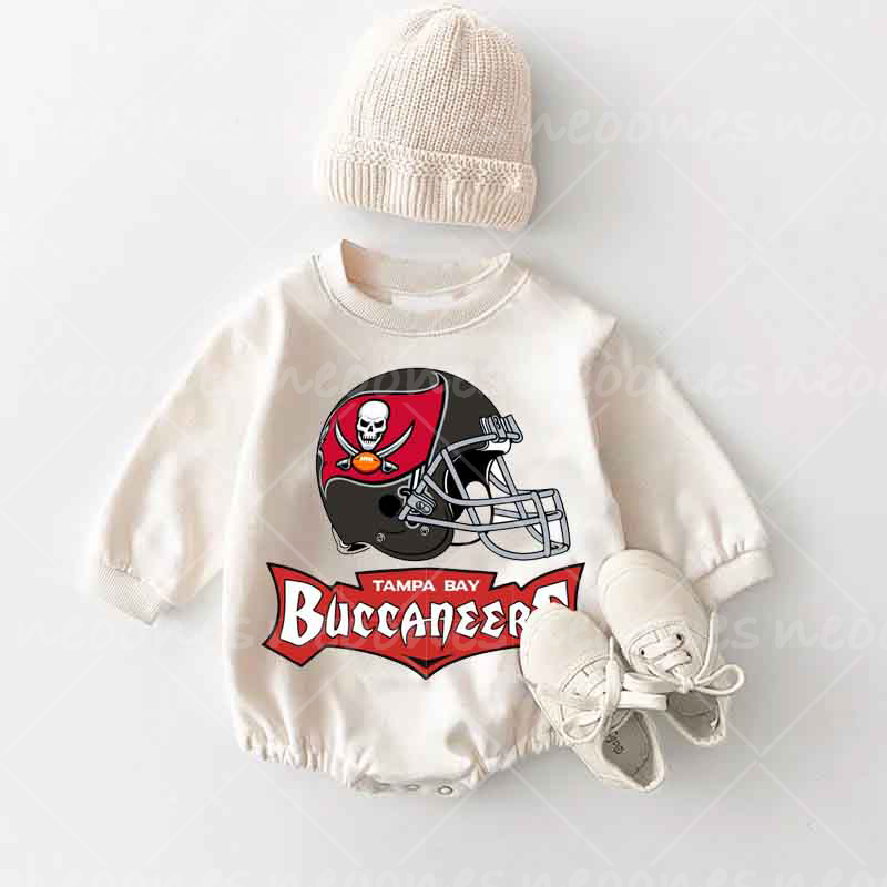 Baby Buccaneers Romper and Adult Sweatshirt