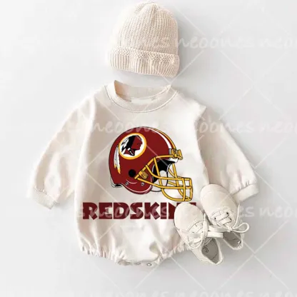 Baby Redskins Romper and Adult Sweatshirt