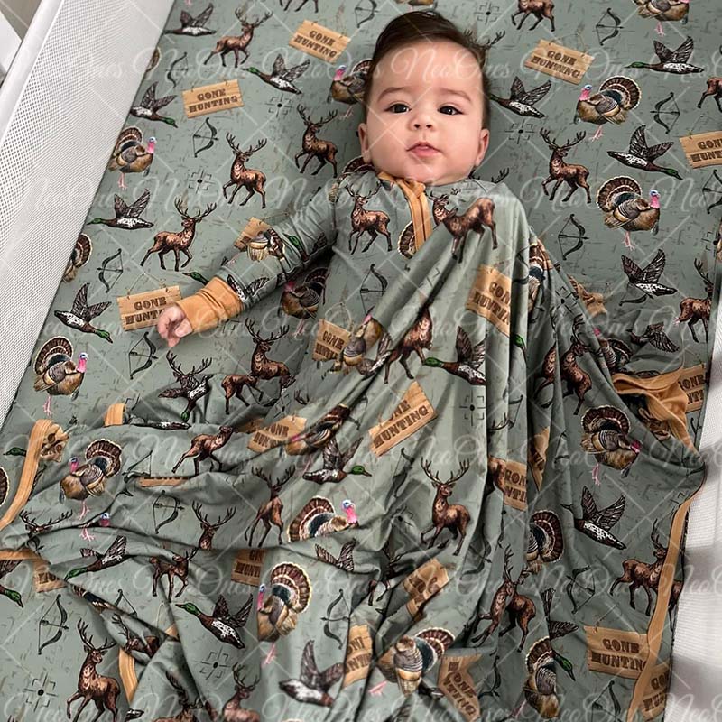 Baby Animal Print Rompers