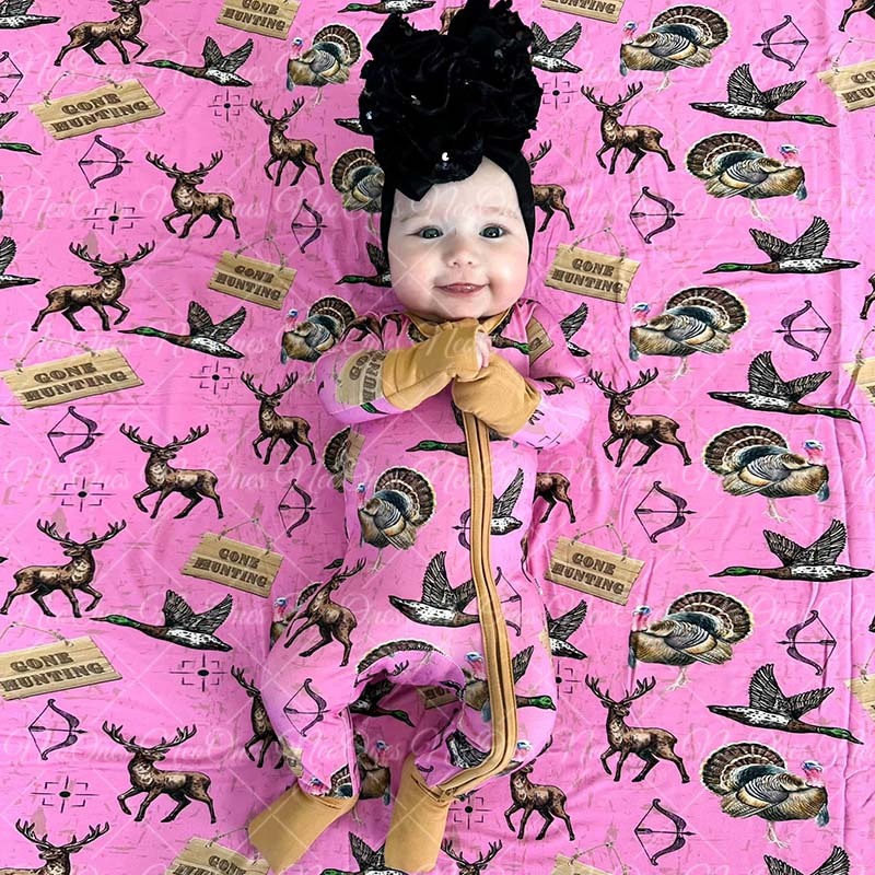 Baby Animal Print Rompers