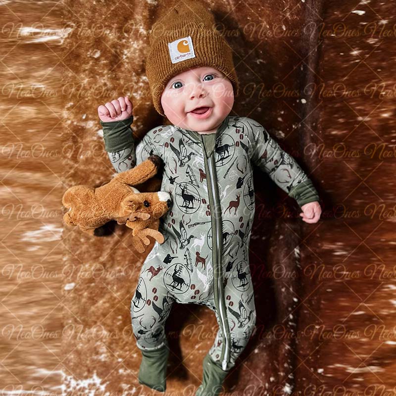 Baby Animal Print Romper