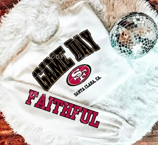 Baby football Romper and Adult Sweatshirt