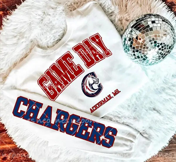 Baby Chargers Romper and Adult Sweatshirt