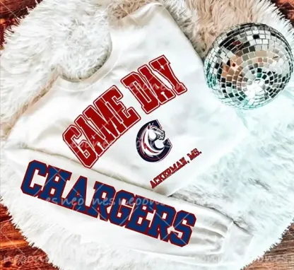 Baby Chargers Romper and Adult Sweatshirt
