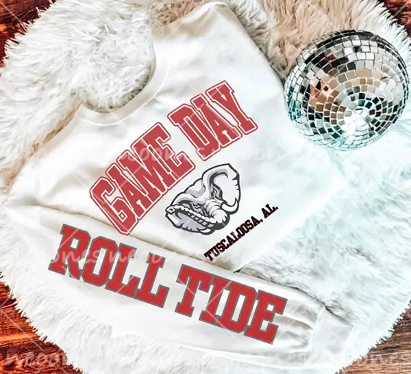 Baby Game Day Romper and Adult Sweatshirt