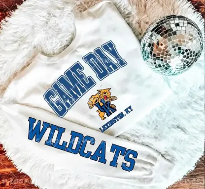 Baby Game Day Romper and Adult Sweatshirt