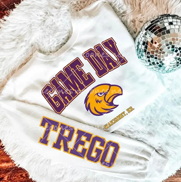 Baby Game Day Romper and Adult Sweatshirt