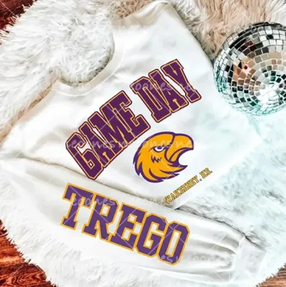 Baby Game Day Romper and Adult Sweatshirt