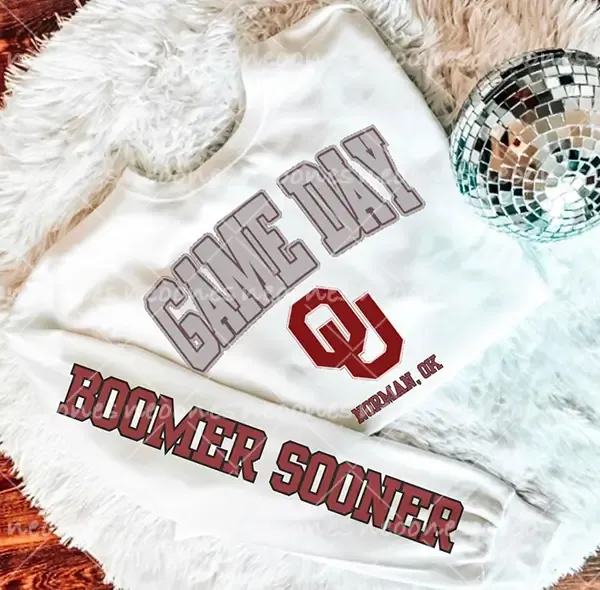 Baby Game Day Romper and Adult Sweatshirt