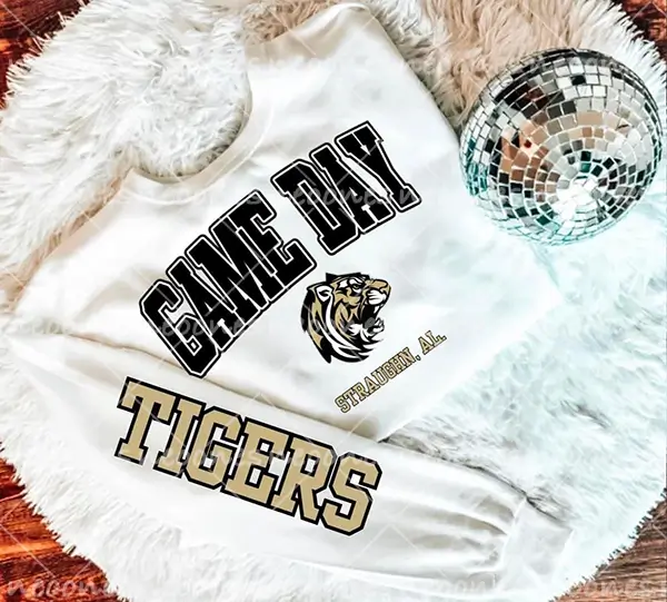 Baby Tigers Romper and Adult Sweatshirt