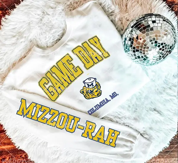 Baby MissOu Rah Romper and Adult Sweatshirt