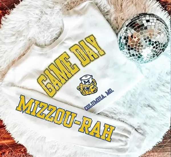 Baby MissOu Rah Romper and Adult Sweatshirt