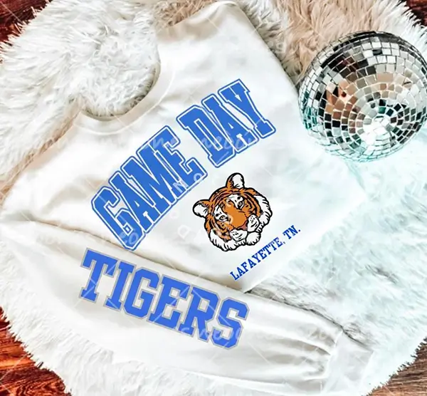Baby Tigers Romper and Adult Sweatshirt