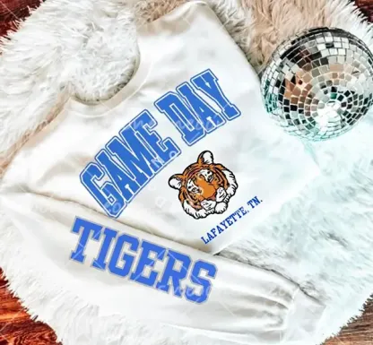 Baby Tigers Romper and Adult Sweatshirt