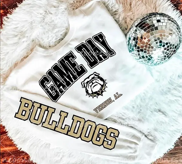 Baby Bulldogs Romper and Adult Sweatshirt