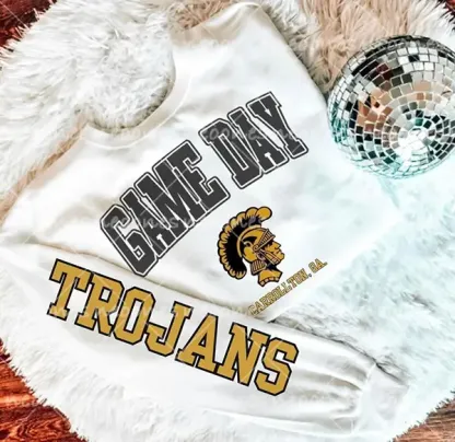 Baby Trojans Romper