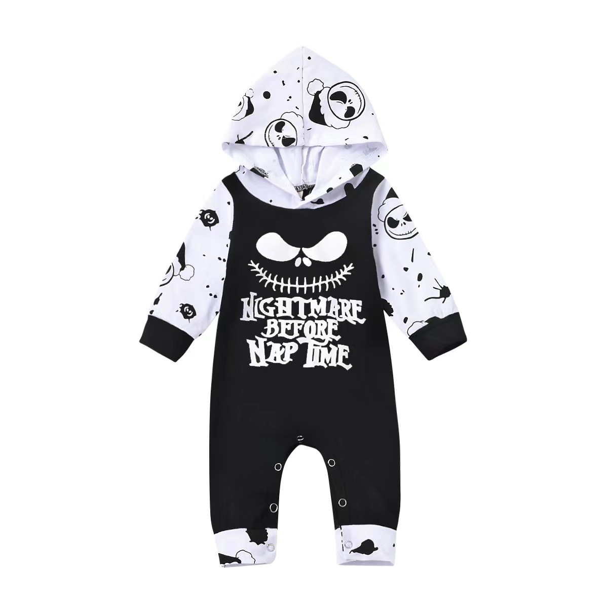 Baby Halloween Print Romper