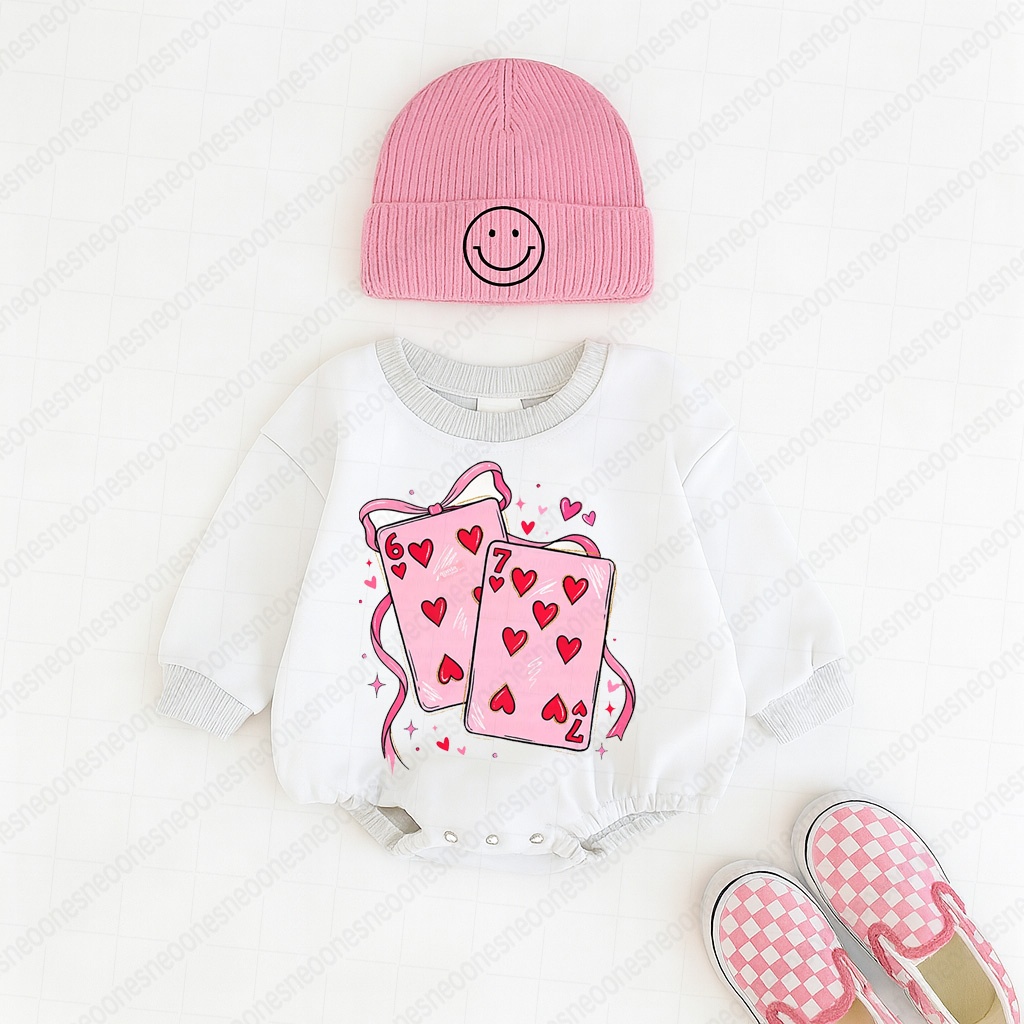 Baby Valentine's Day  Romper