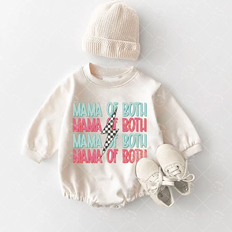 Baby MAMA OF BOTH Romper