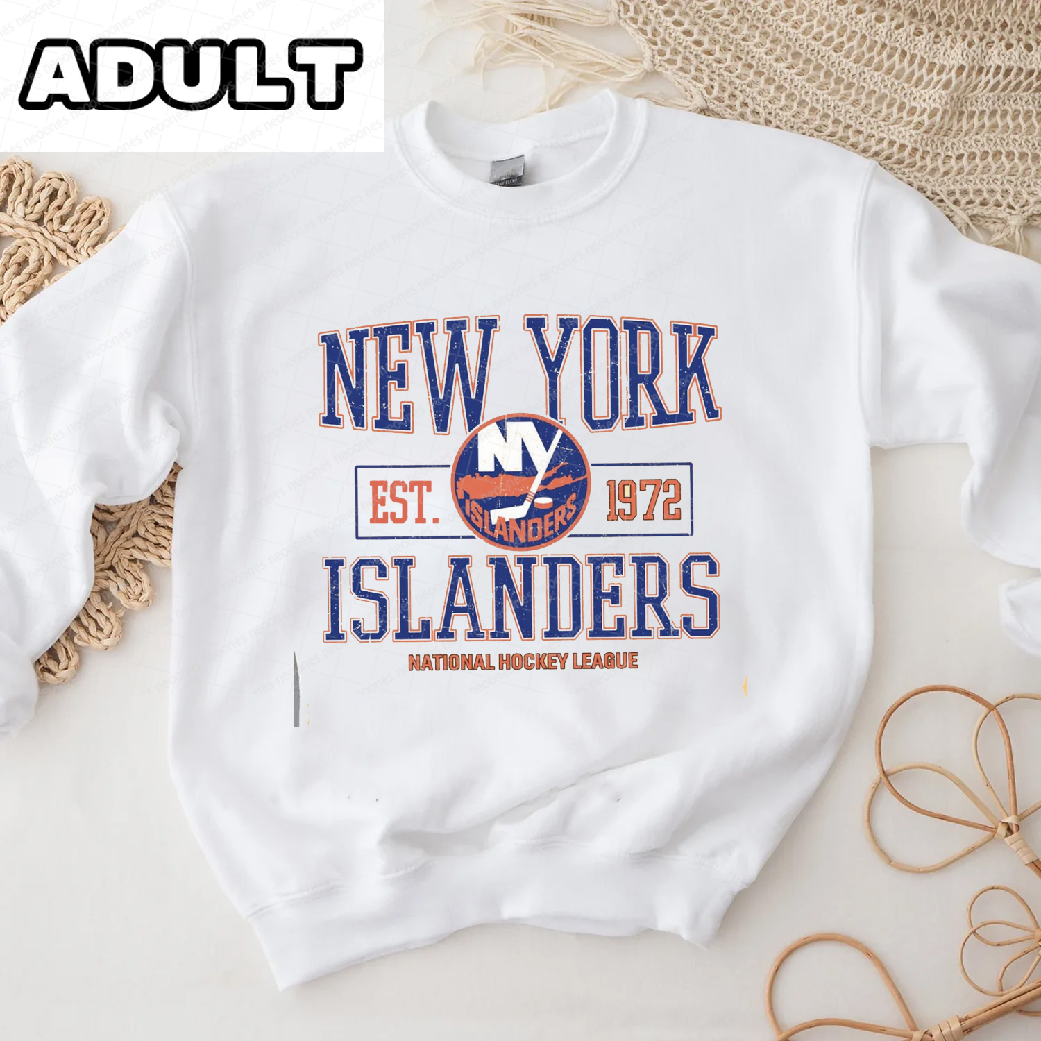 Baby Romper New York Islanders And Adult T-Shirt