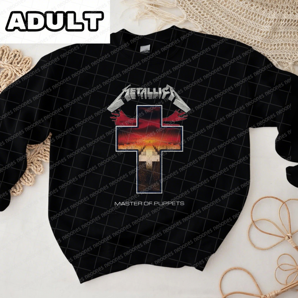 Metallica Band Romper And Matching Adult Hoodie