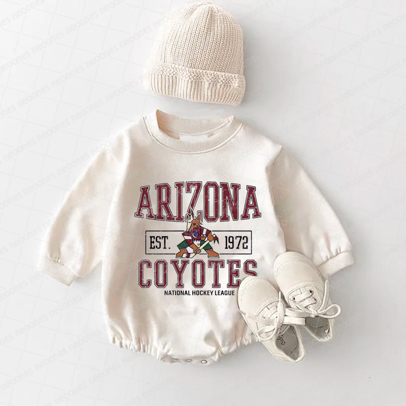 Baby Romper Arizona Coyotes And Adult T-Shirt