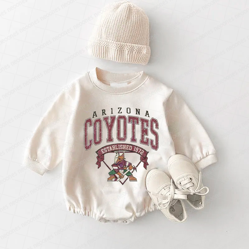 Baby Romper Arizona Coyotes And Adult T-Shirt