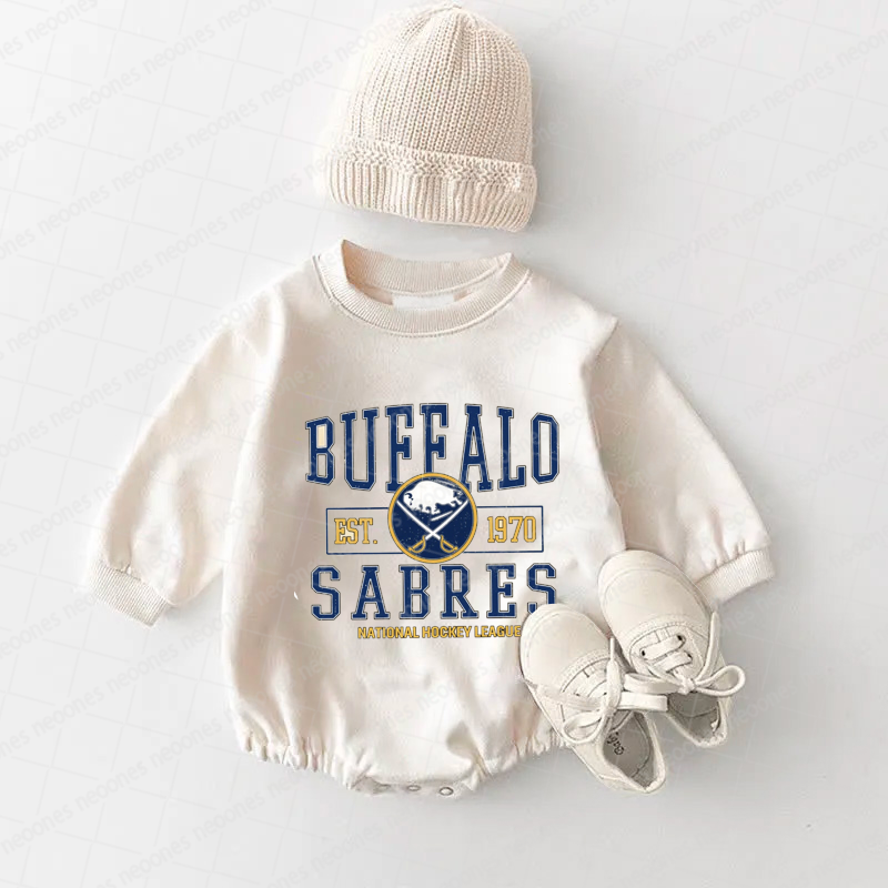 Baby Romper Buffalo Sabres And Adult T-Shirt