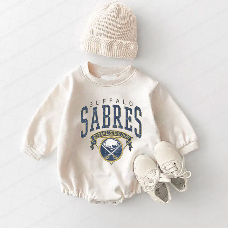 Baby Romper Buffalo Sabres And Adult T-Shirt