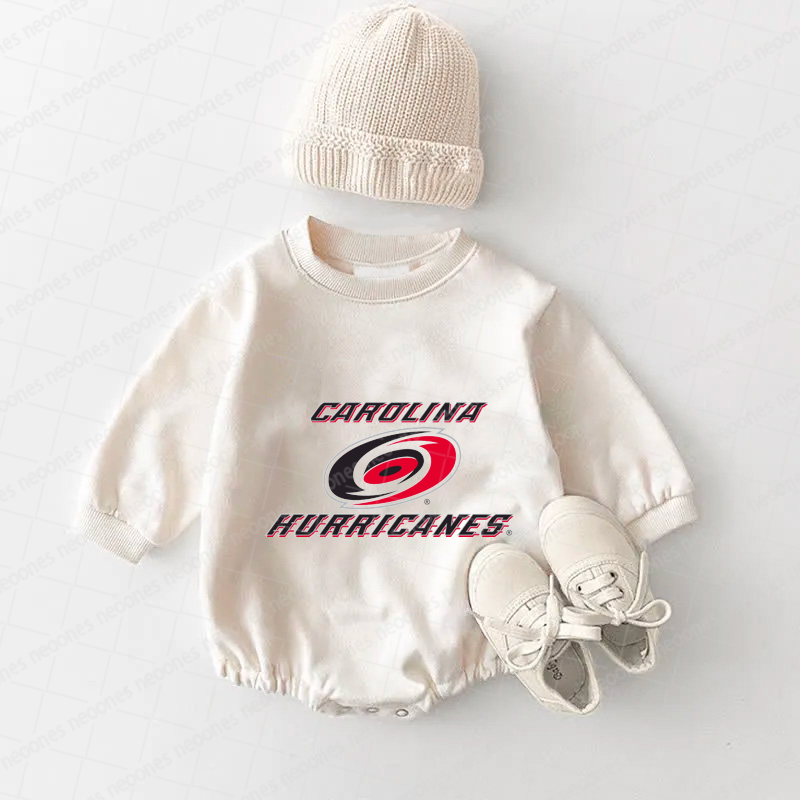 Baby Romper Carolina Hurricanes And Adult T-Shirt