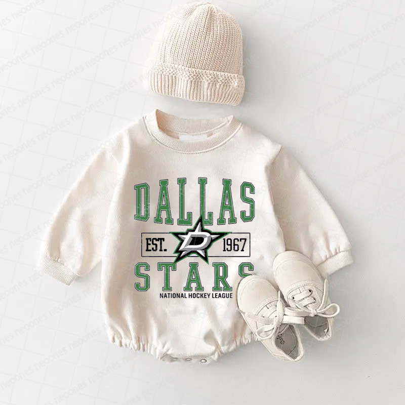 Baby Romper Dallas Stars And Adult T-Shirt