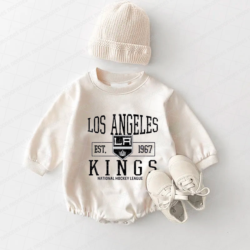 Baby Romper Los Angeles Kings And Adult T-Shirt