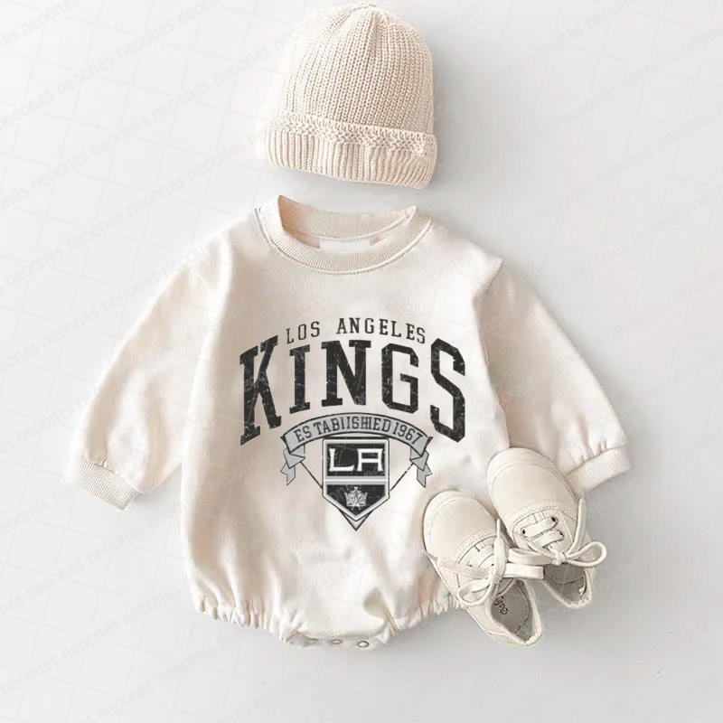 Baby Romper Los Angeles Kings And Adult T-Shirt