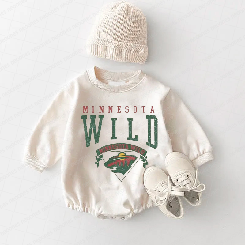Baby Romper Minnesota Wild And Adult T-Shirt