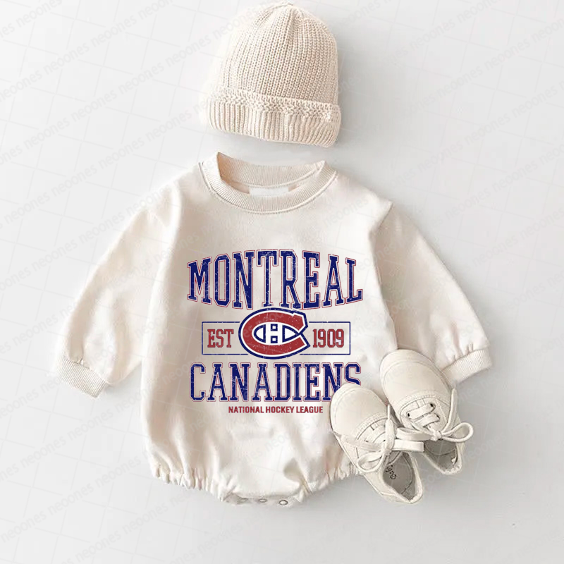 Baby Romper Montreal Canadiens And Adult T-Shirt