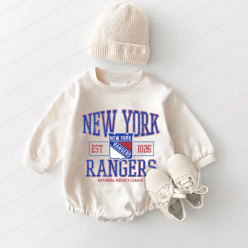 Baby Romper New York Rangers And Adult T-Shirt