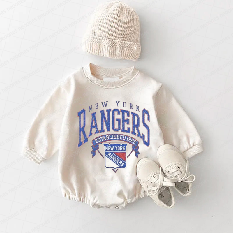 Baby Romper New York Rangers And Adult T-Shirt