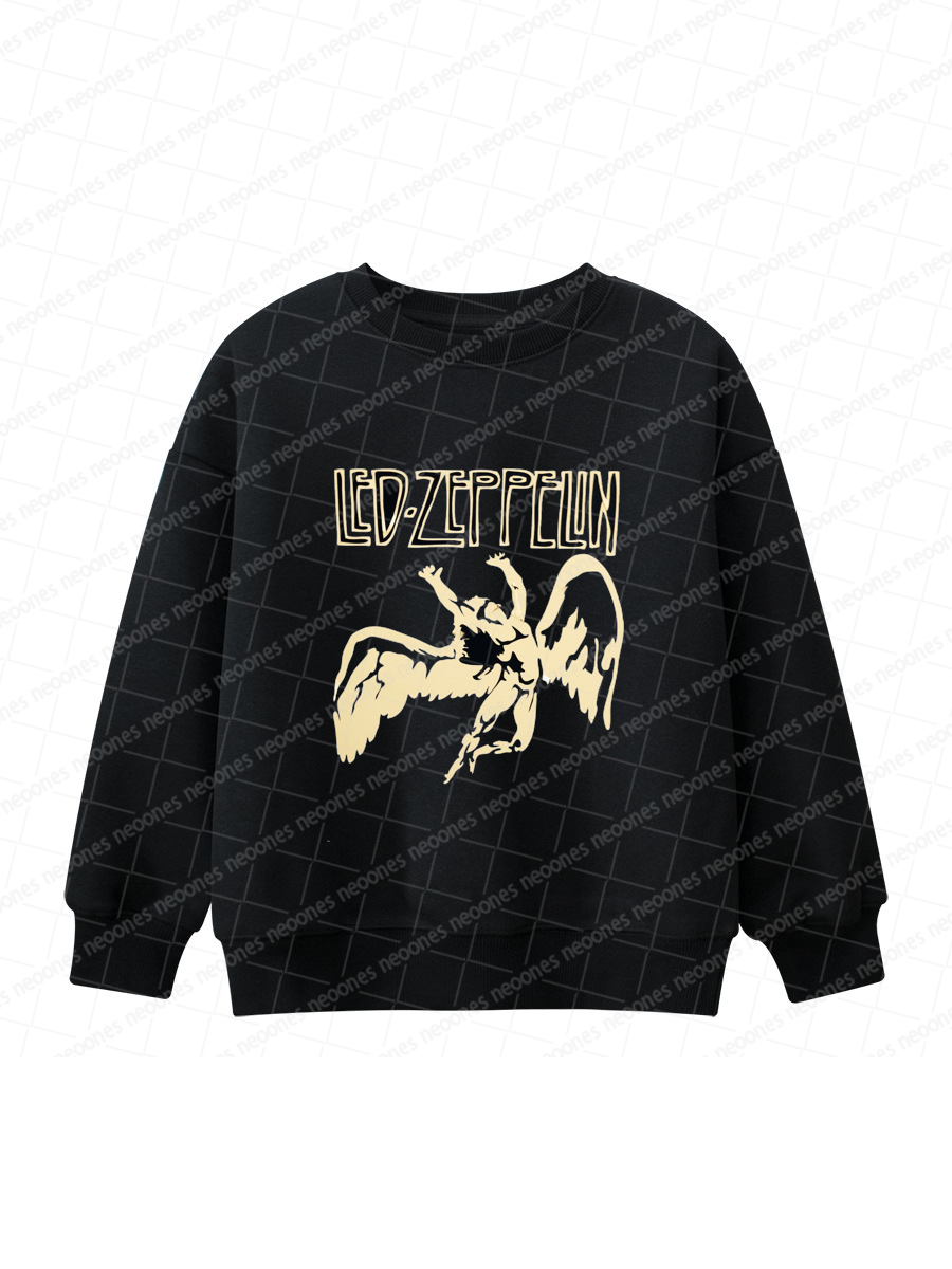 Led Zeppelin Band Romper And Matching Adult Hoodie