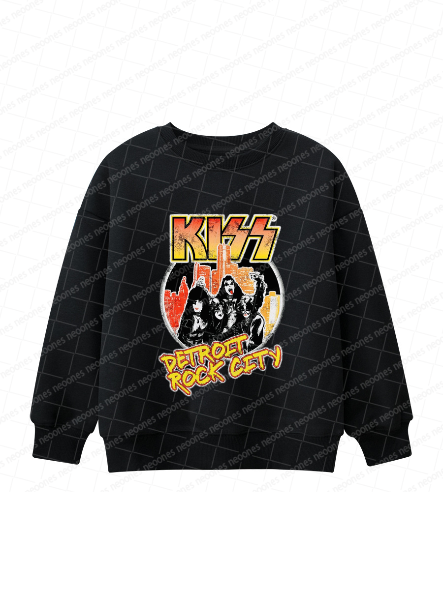 KISS Band Romper And Matching Adult Hoodie