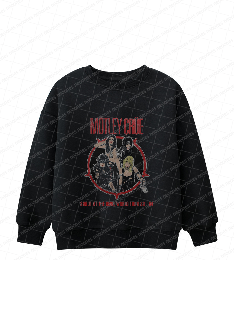 Mötley Crüe Band Romper And Matching Adult Hoodie