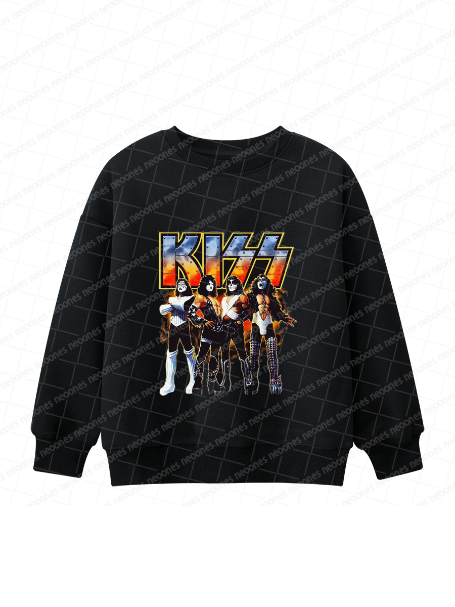 KISS Band Romper And Matching Adult Hoodie