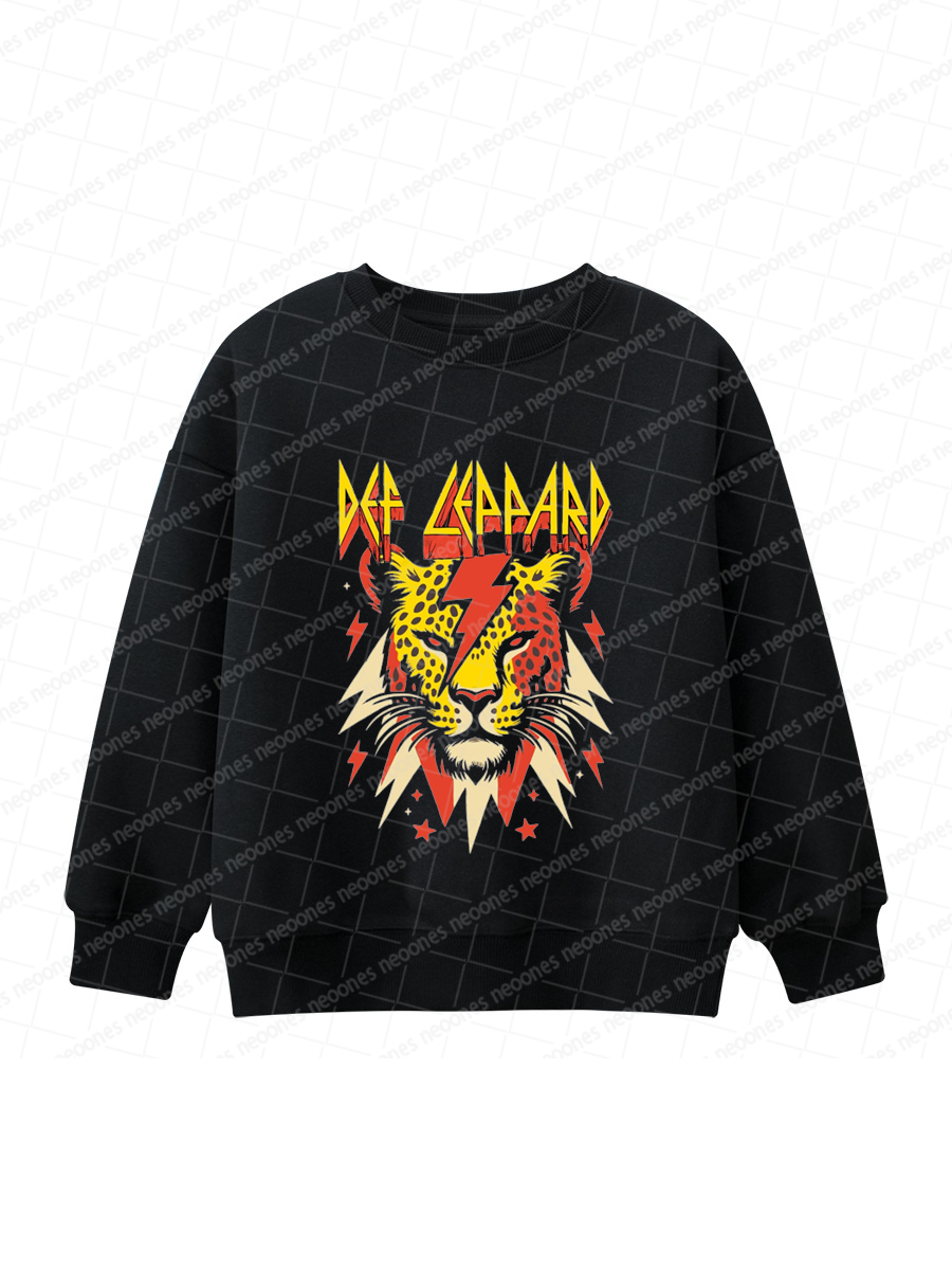 Def Leppard Band Romper And Matching Adult Hoodie