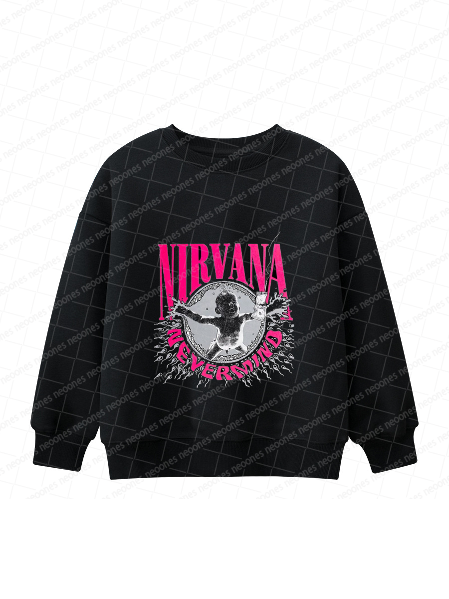 Nirvana Band Romper And Matching Adult Hoodie