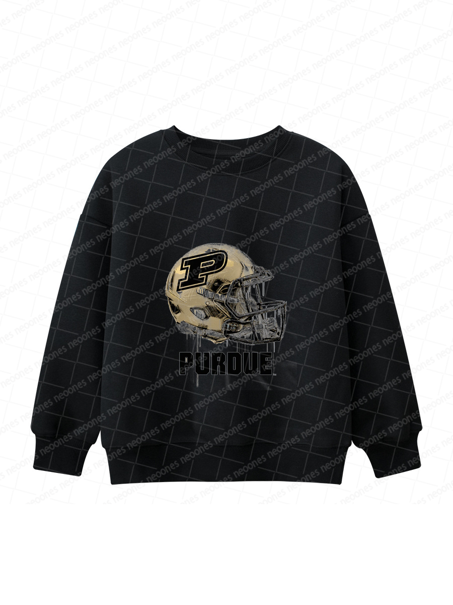 Purdue University Baby Game Day Romper and Adult Sweatshirt