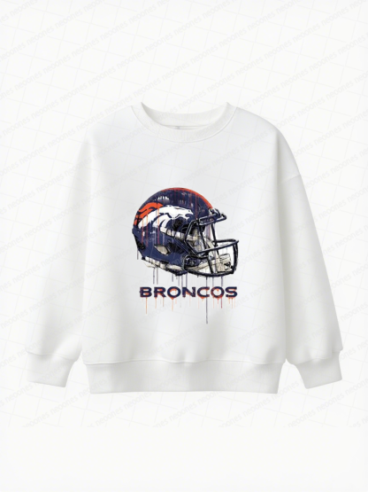 Denver Broncos Baby Game Day Romper and Adult Sweatshirt
